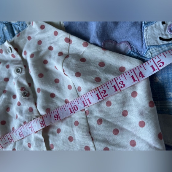 Kimchi Blue Womens Pink White Polka Dot Preppy Button Up Front Halter Top Small - Picture 7 of 8